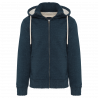 Veste vintage molleton doublée Sherpa