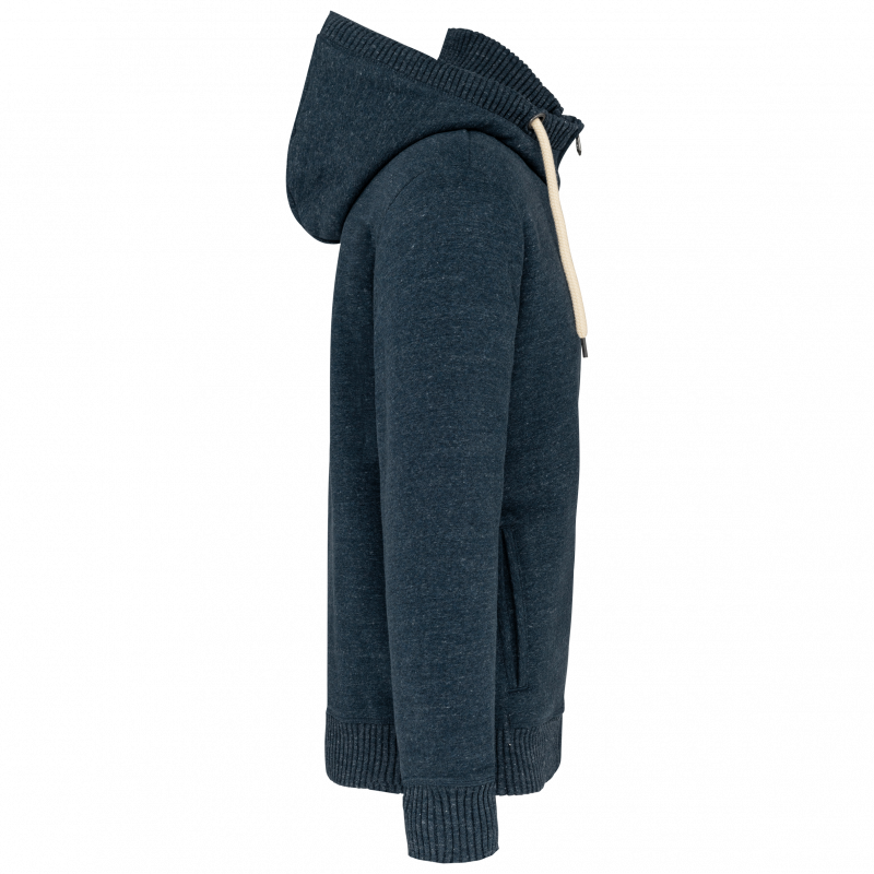 Veste vintage molleton doublée Sherpa