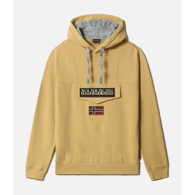 Sweat à capuche avec logo Napapijri au centre