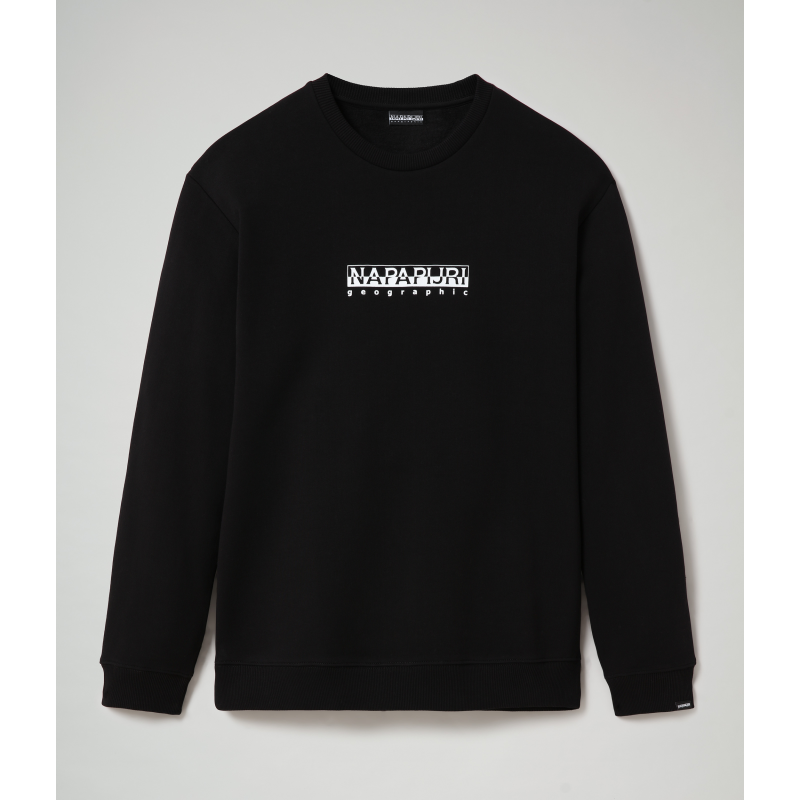 Sweat shirt col rond logo Napapijri