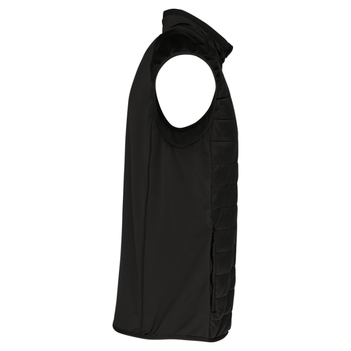 Veste sport bi-matière sans manches