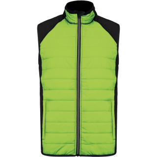 Veste sport bi-matière sans manches