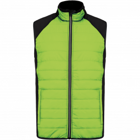 Veste sport bi-matière sans manches