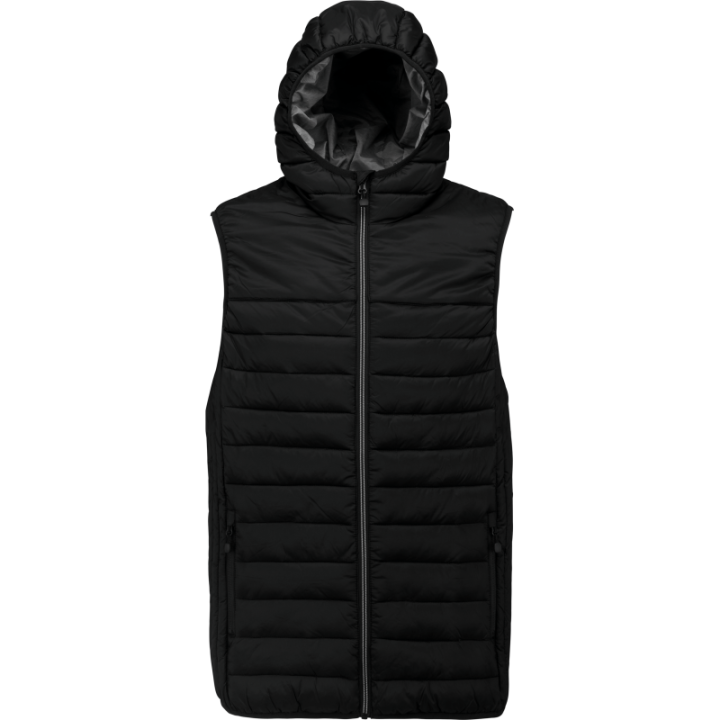 Bodywarmer à capuche adulte