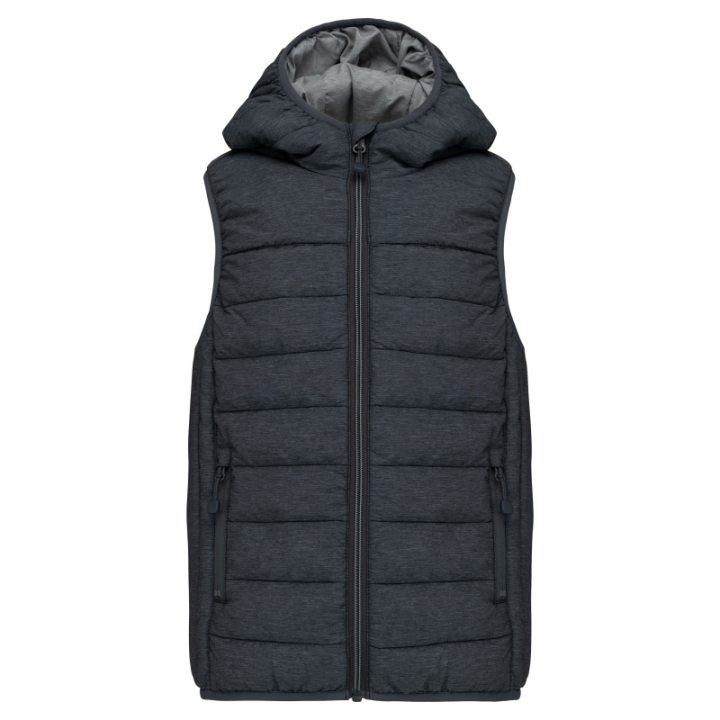 Bodywarmer à capuche adulte