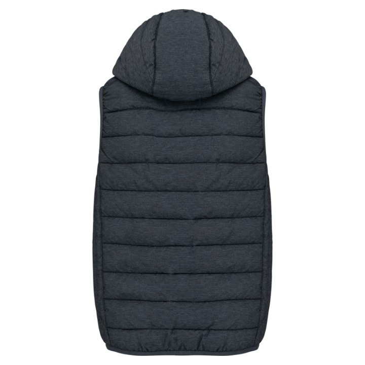 Bodywarmer à capuche adulte