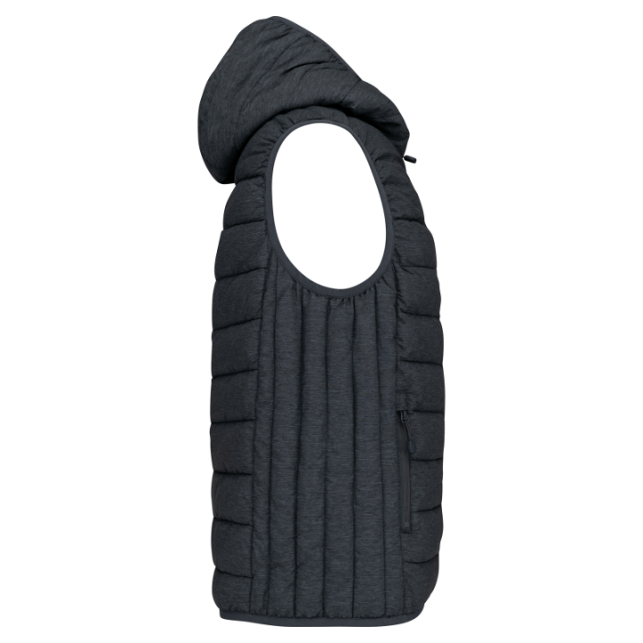 Bodywarmer à capuche adulte