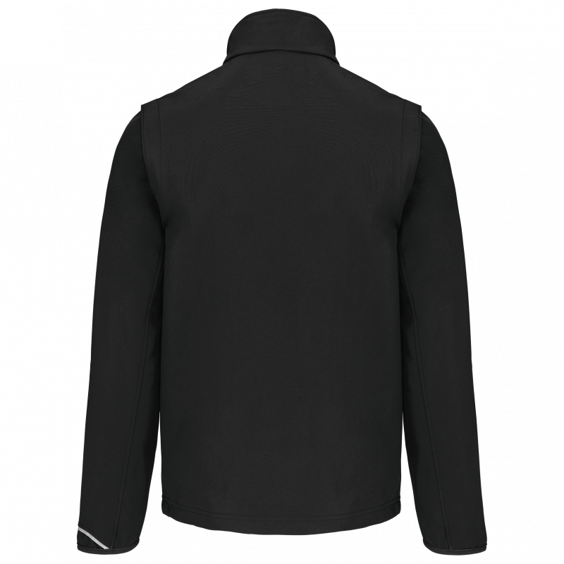 Veste Softshell manches amovibles