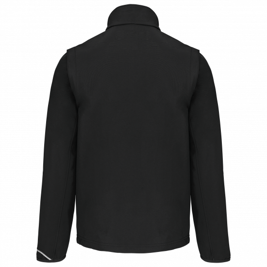 Veste Softshell manches amovibles