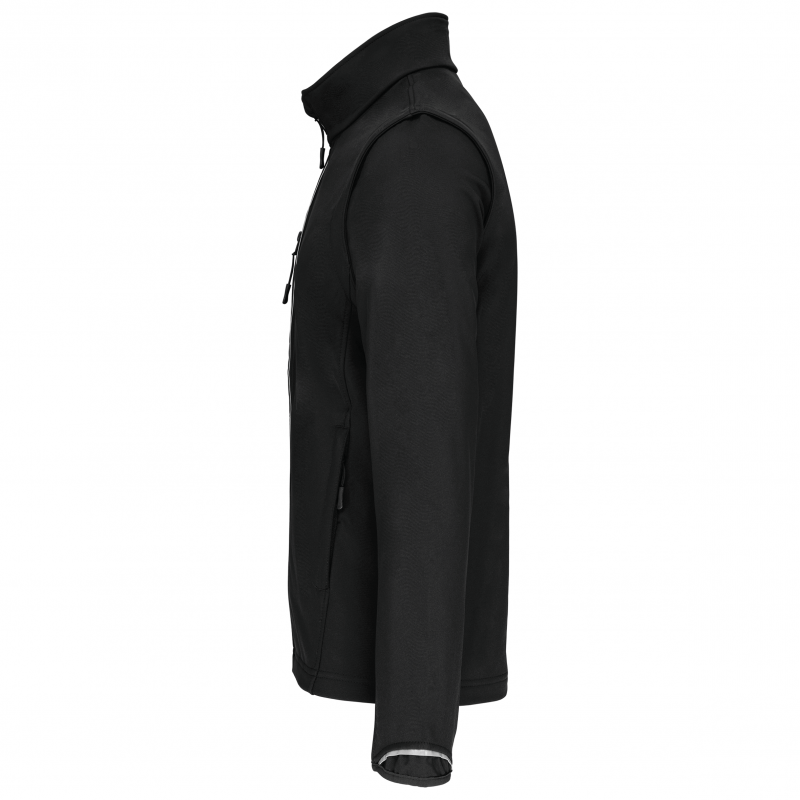 Veste Softshell manches amovibles