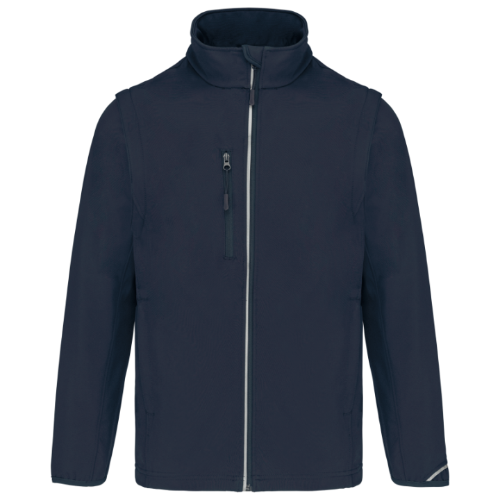 Veste Softshell manches amovibles