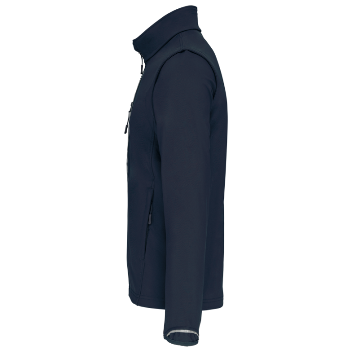 Veste Softshell manches amovibles