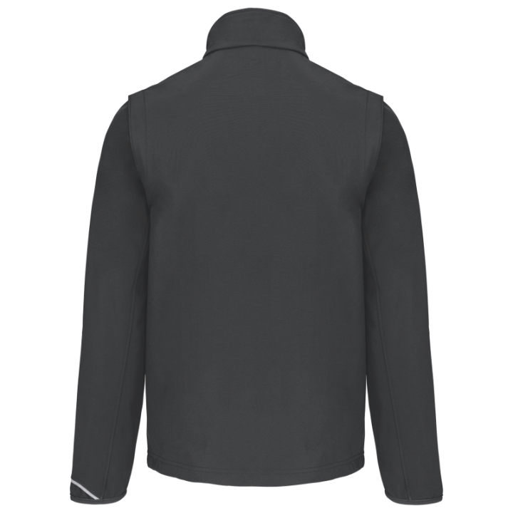 Veste Softshell manches amovibles