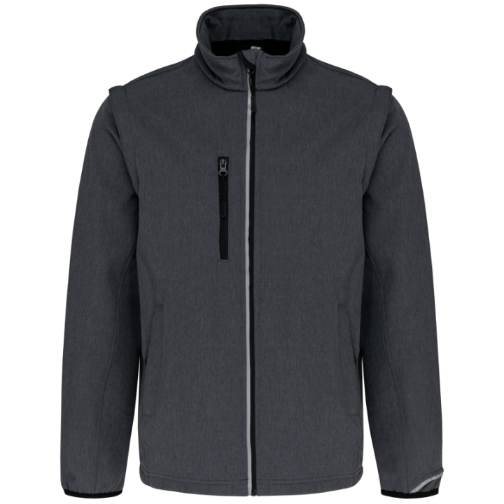 Veste Softshell manches amovibles