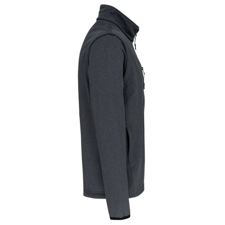 Veste Softshell manches amovibles