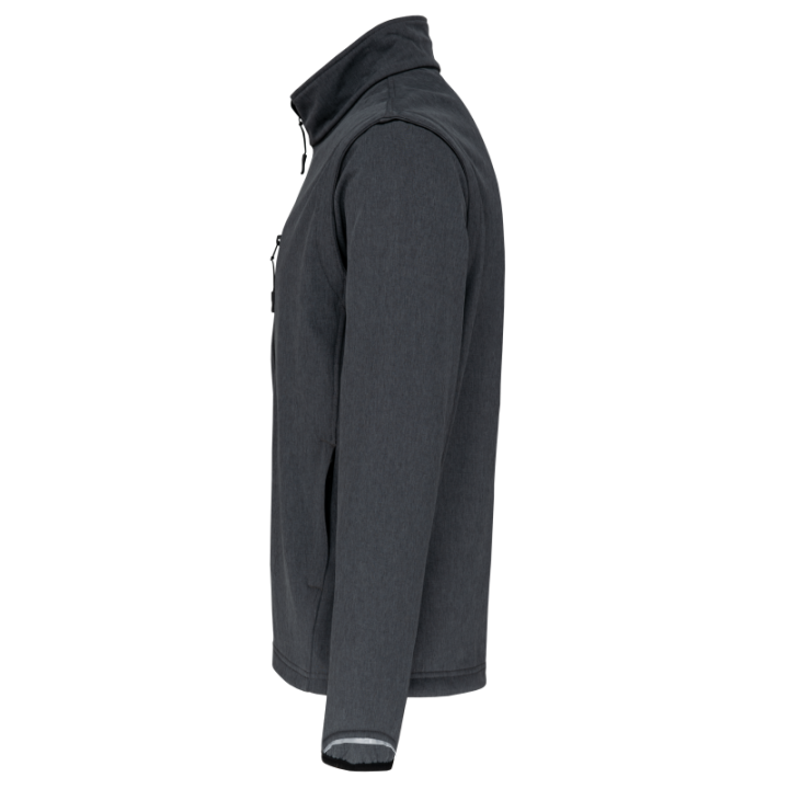 Veste Softshell manches amovibles