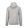 Veste capuche chinée homme