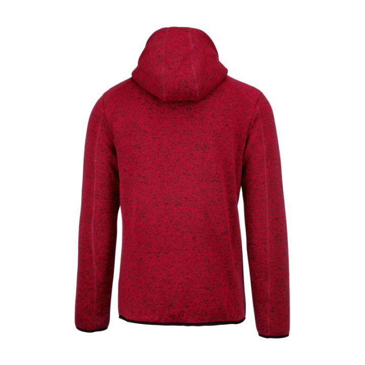 Veste capuche chinée homme