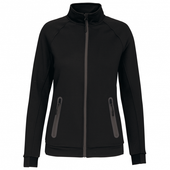 Veste sport col montant femme