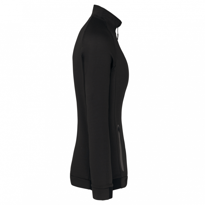 Veste sport col montant femme
