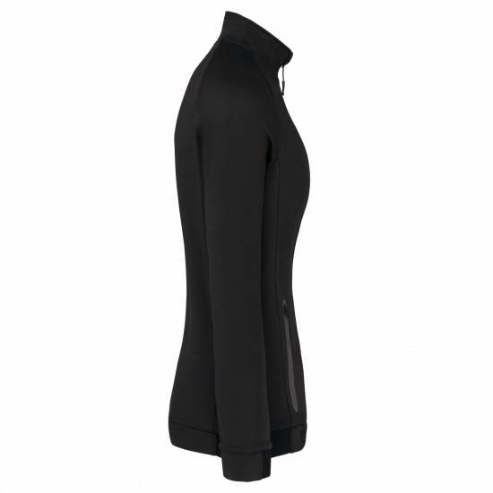 Veste sport col montant femme