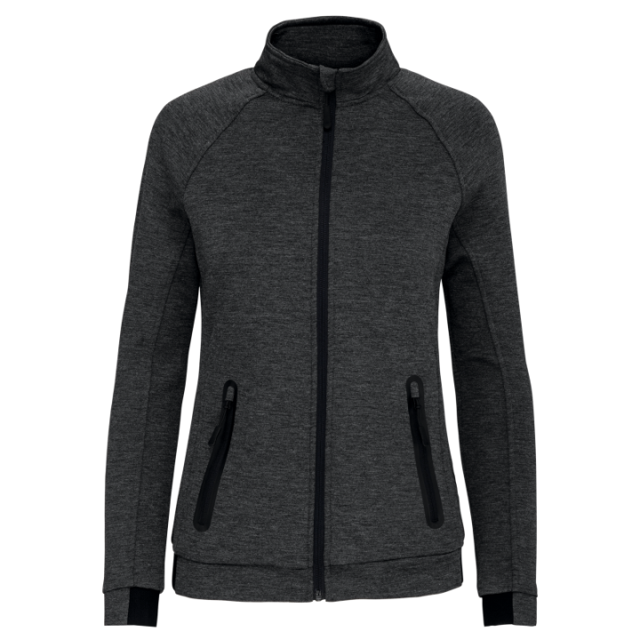 Veste sport col montant femme