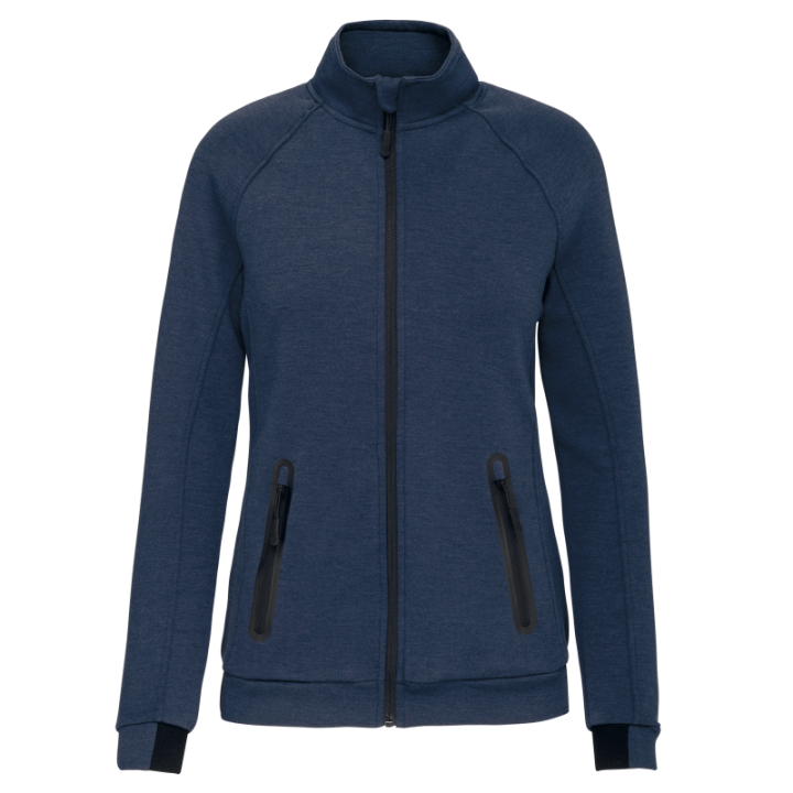 Veste sport col montant femme