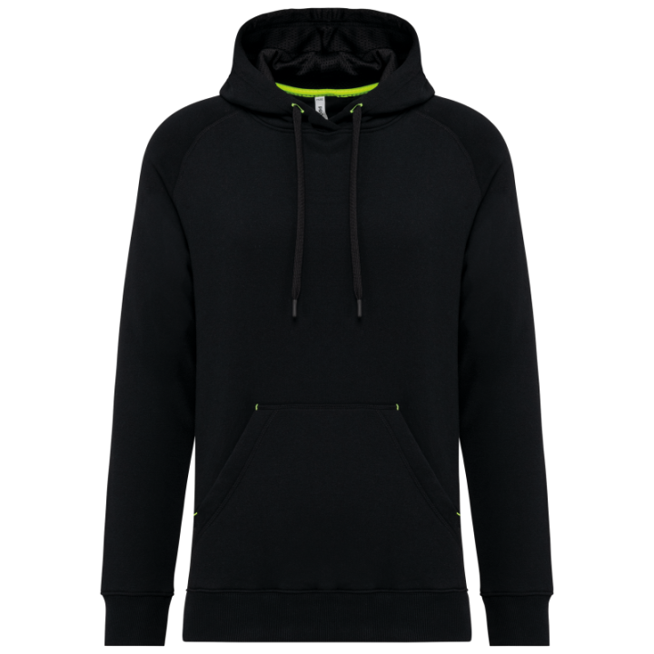 Sweat-shirt à capuche unisexe fil vortex très resistant