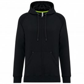 Veste zippée à capuche unisexe (2)
