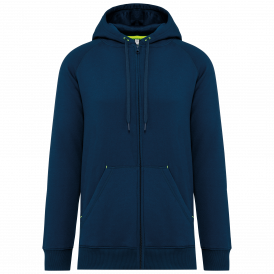 Veste zippée à capuche unisexe