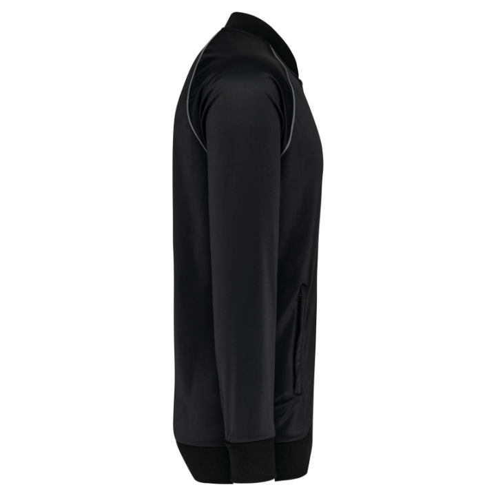 Veste de survêtement zippée avec liseré unisexe