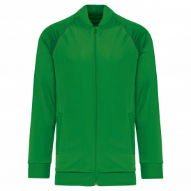 Veste de survêtement zippée avec liseré unisexe