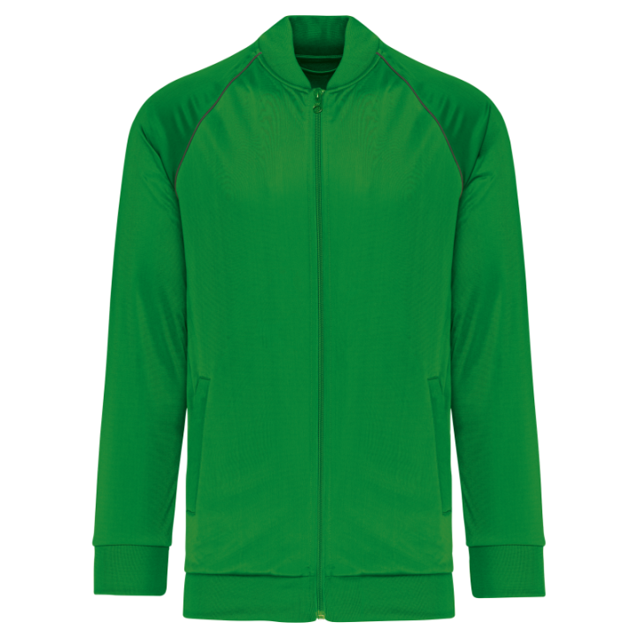Veste de survêtement zippée avec liseré unisexe