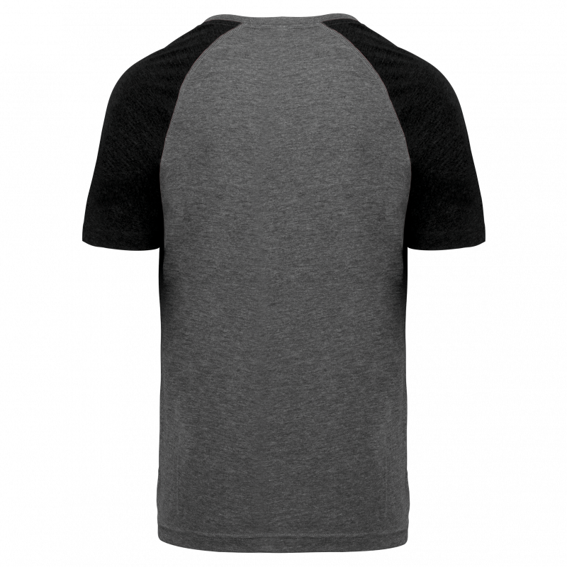 T-shirt bicolore sport manches courtes adulte T-shirt bicolore sport manches courtes adulte