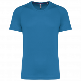 T-shirt de sport à col rond recyclé homme (2)