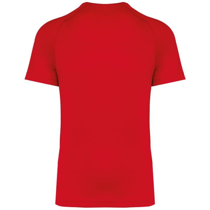 T-shirt de sport à col rond recyclé homme