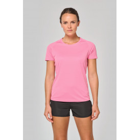 T-shirt de sport femme à col rond