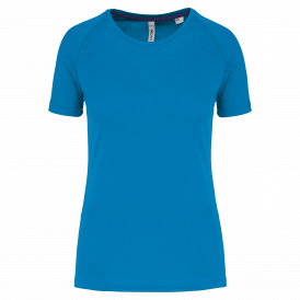 T-shirt de sport femme à col rond (2)