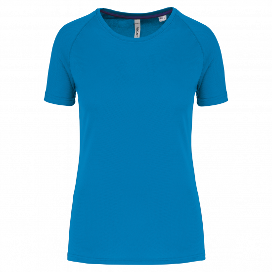 T-shirt de sport femme à col rond