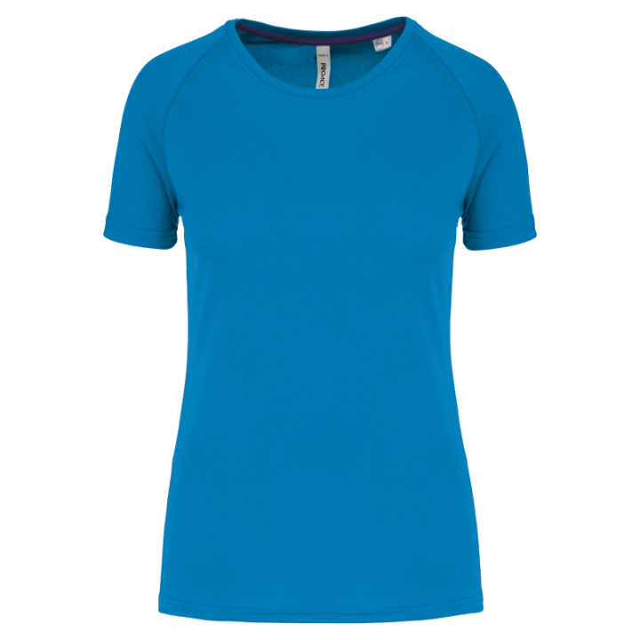 T-shirt de sport femme à col rond
