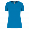 T-shirt de sport femme à col rond