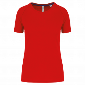 T-shirt de sport femme à col rond