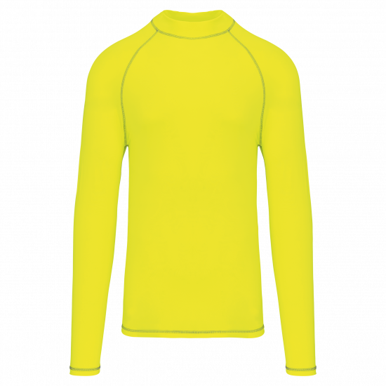 T-shirt technique à manches longues avec protection anti-uv unisexe