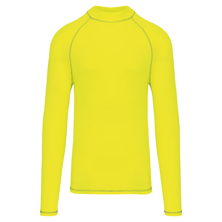 T-shirt technique à manches longues avec protection anti-uv unisexe