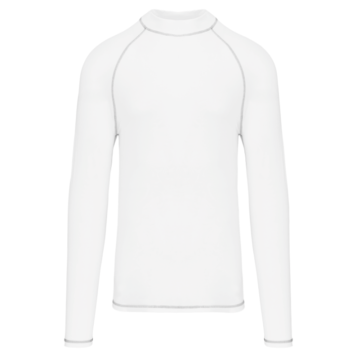 T-shirt technique à manches longues avec protection anti-uv unisexe