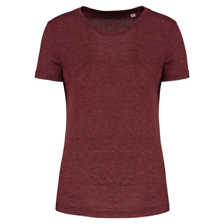 T-shirt triblend sport femme confort en coton