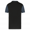 Maillot manches courtes bicolore unisexe
