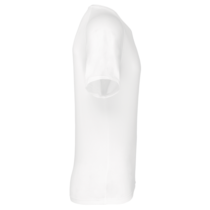 T-shirt sport 100% polyester manches courtes homme