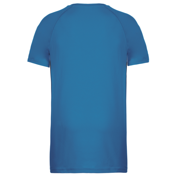 T-shirt sport 100% polyester manches courtes homme