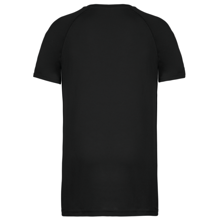 T-shirt sport 100% polyester manches courtes homme